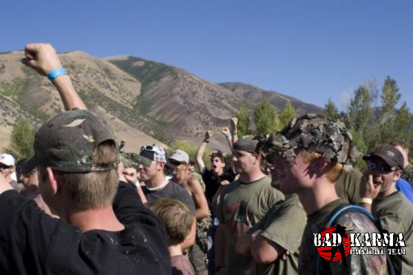 Bad Karma Paintball Team Photo