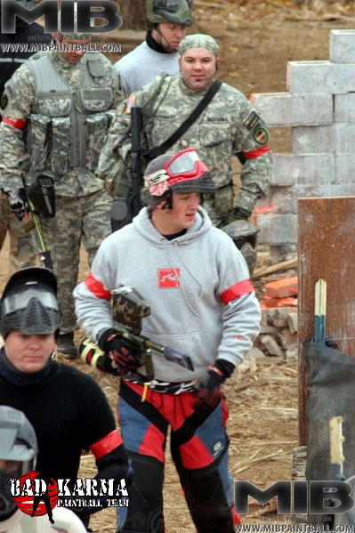 Bad Karma Paintball Team Photo