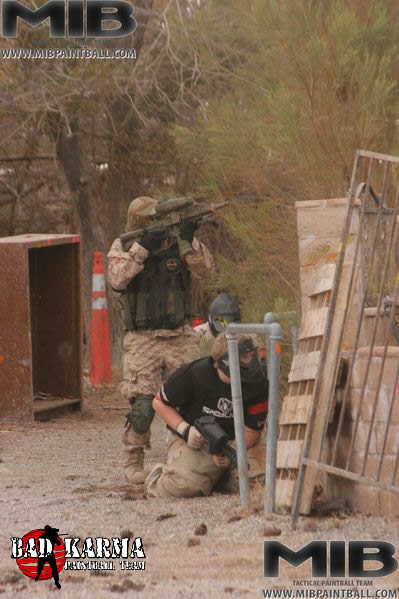Bad Karma Paintball Team Photo