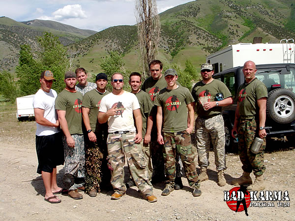 Bad Karma Paintball Team Photo