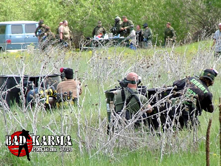 Bad Karma Paintball Team Photo