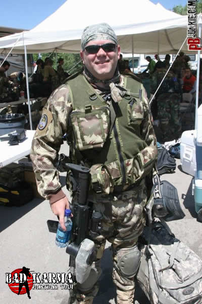 Bad Karma Paintball Team Photo
