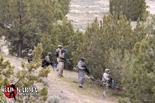Bad Karma Paintball Team Photo