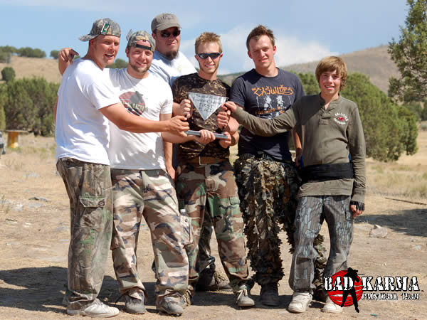 Bad Karma Paintball Team Photo