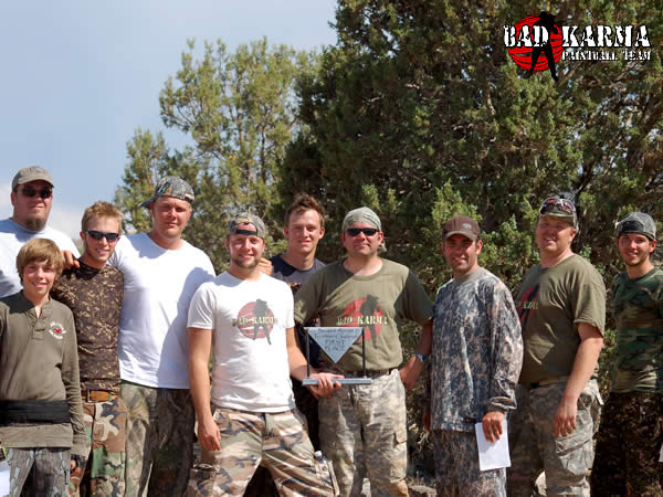 Bad Karma Paintball Team Photo