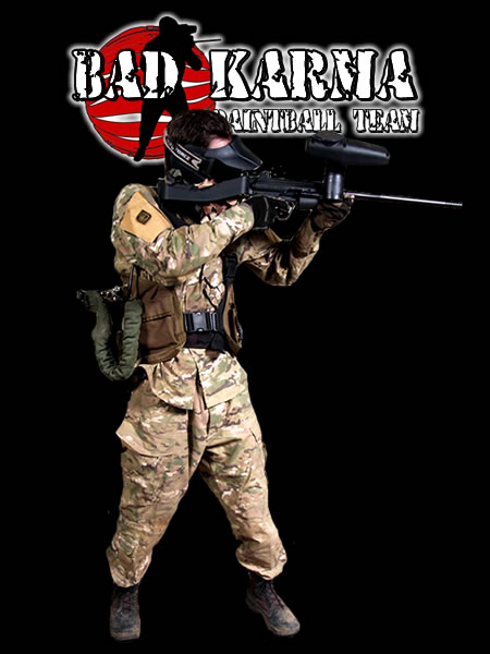 Bad Karma Paintball Team Photo