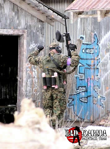 Bad Karma Paintball Team Photo